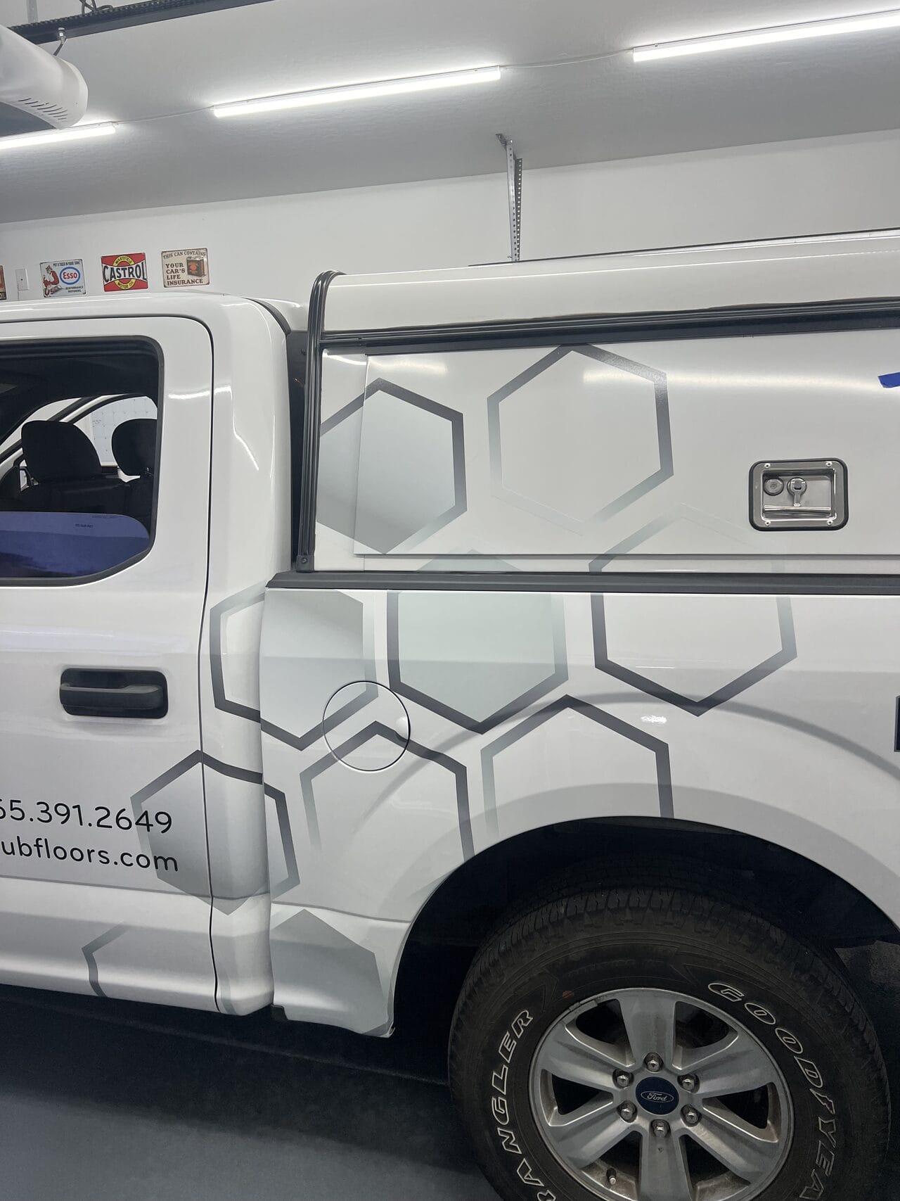 Vinyl printing, surface preparation, and precision installation by State 48 Wraps for seamless vehicle wrap