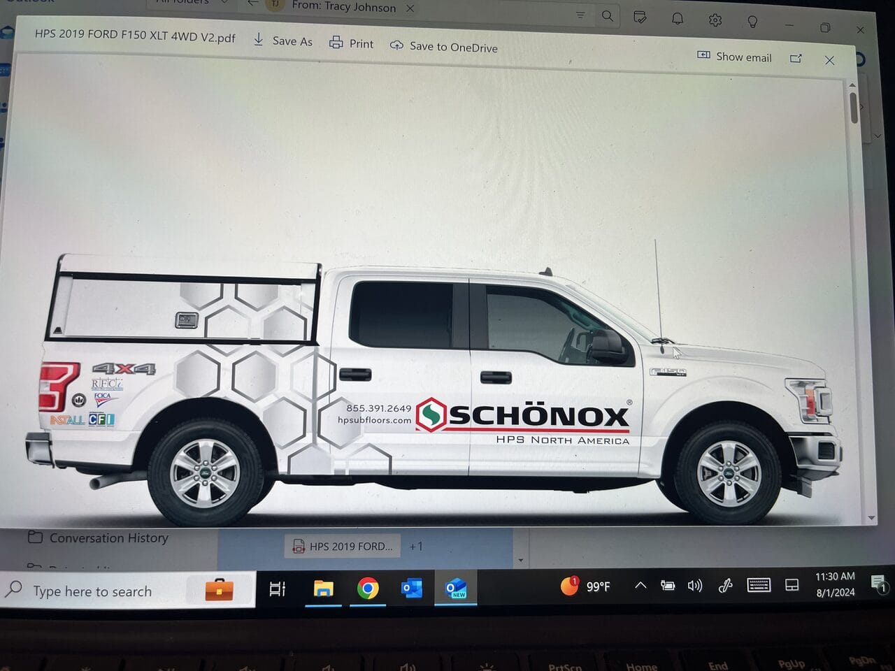 State 48 Wraps providing design consultation and vehicle inspection services in Waddell, AZ for custom wraps